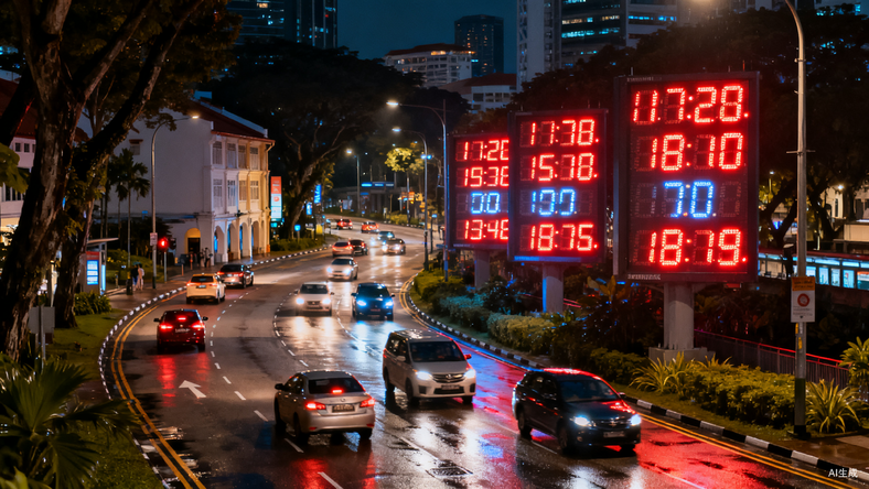 60万一张车牌?新加坡车市到底多疯狂